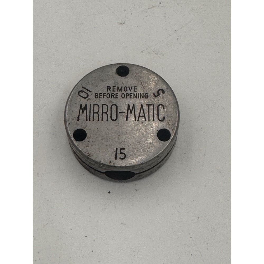 Mirro Matic Pressure Cooker Weight Regulator Jiggler Vintage Replacement Piece